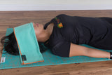 Natural Jute Yoga Mat Set - Green