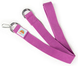 Natural Jute Yoga Mat Set - Purple