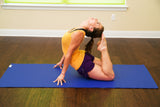 Natural Jute Yoga Mat Set - Blue