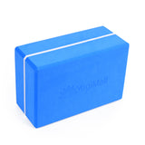 2 Yoga Blocks, Yoga Stretching Strap - Blue
