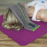 Dual-sided TPE Yoga Mat Set - Pink-Purple