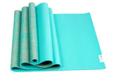 Natural Jute Yoga Mat Set - Green
