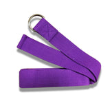 Cotton Yoga Strap - Purple