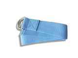 Cotton Yoga Strap - Blue