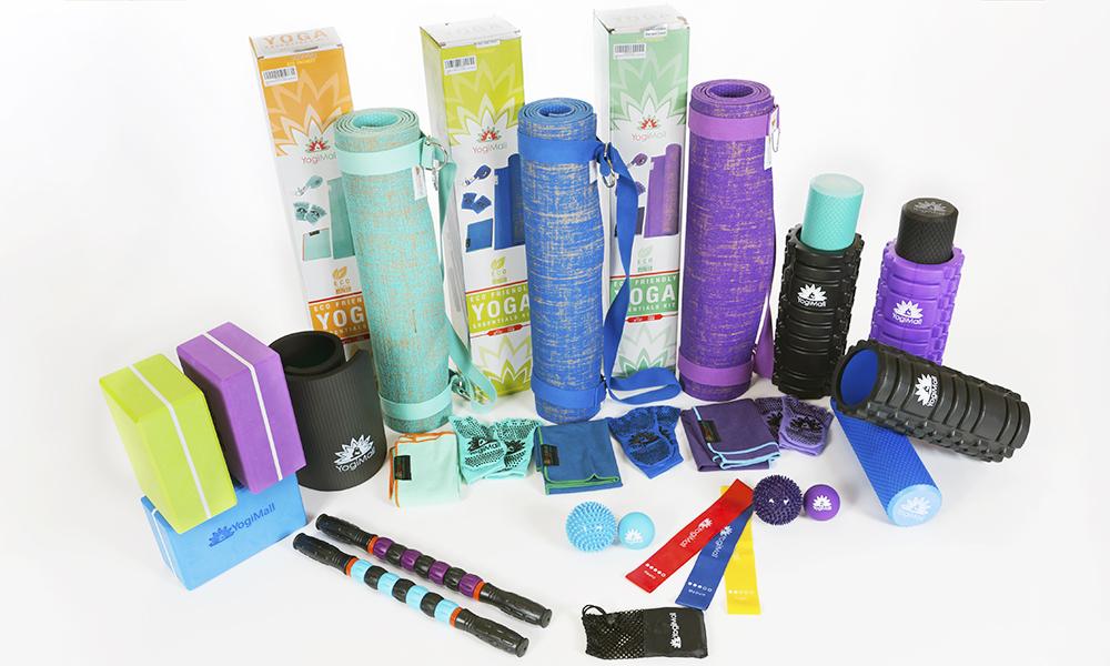 YogiMall Eco Friendly Black Pro Yoga Mat